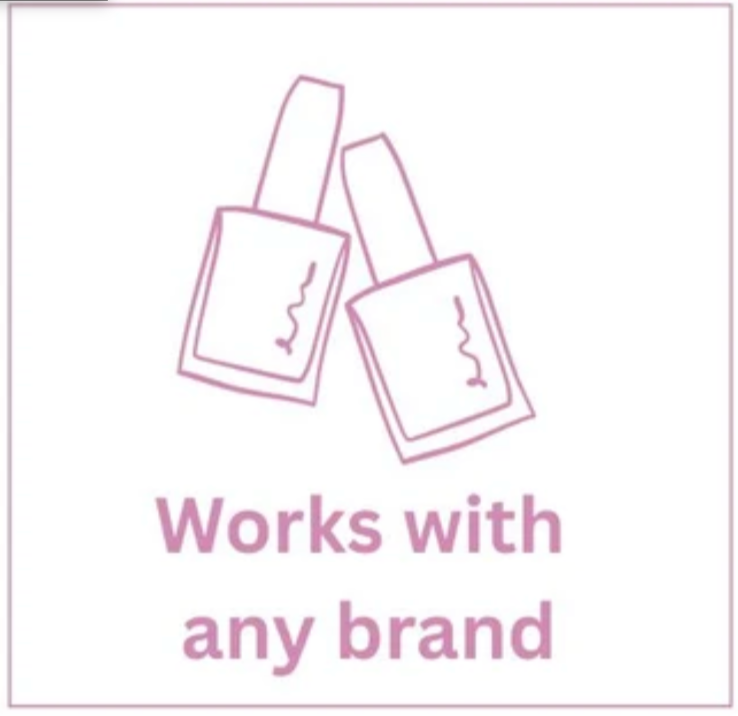 Works with all nail polish brands